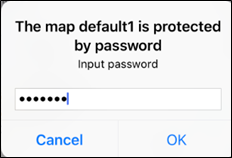 Lock Map CarryMap for iOS
